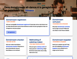 all-dance.nl screenshot