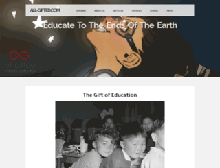 all-gifted.com screenshot