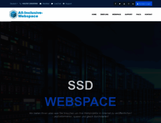 all-inclusive-webspace.de screenshot