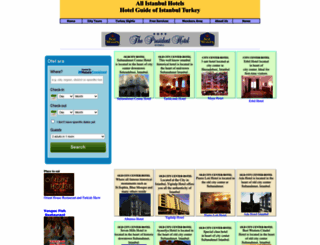 all-istanbulhotels.com screenshot