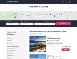 all-killarney-hotels.com screenshot