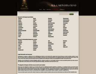all-lawyers.info screenshot