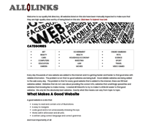 all-links.info screenshot