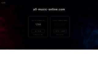 all-music-online.com screenshot