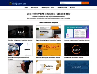 all-powerpoint-template.com screenshot