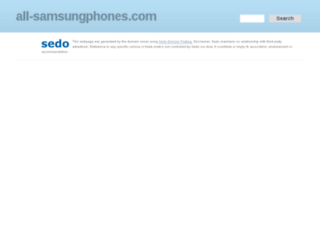 all-samsungphones.com screenshot