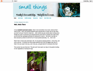 all-small-things.blogspot.com screenshot