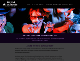 all-star-entertainment.com screenshot