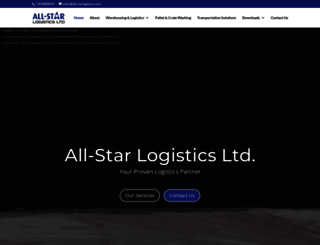 all-starlogistics.com screenshot