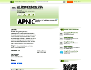 all-strong-industrial-inc.hub.biz screenshot