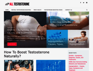 all-testosterone.com screenshot