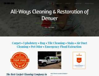 all-wayscarpetcleaning.com screenshot