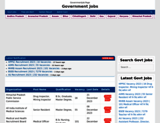 all.governmentjob.page screenshot