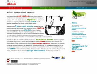 all2all.org screenshot