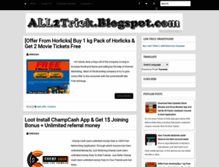 all2trick.blogspot.com screenshot