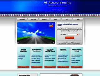 allaboardbenefits.net screenshot