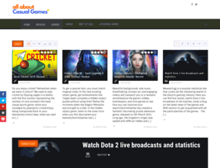 allaboutcasualgame.com screenshot