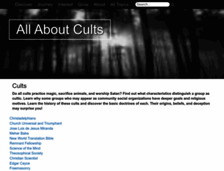 allaboutcults.org screenshot
