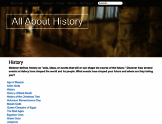 allabouthistory.org screenshot