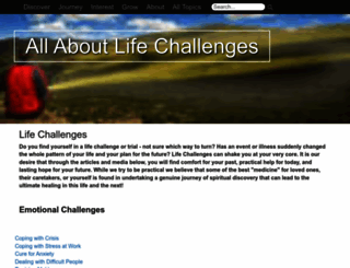 allaboutlifechallenges.org screenshot