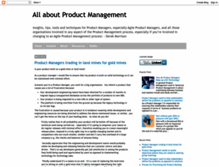 allaboutproductmanagement.blogspot.com screenshot