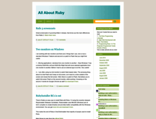 allaboutruby.wordpress.com screenshot