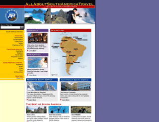 allaboutsouthamericatravel.com screenshot