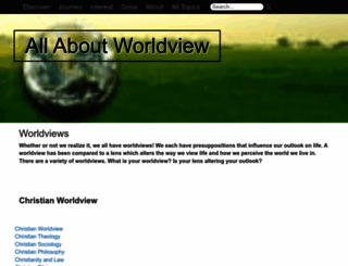 allaboutworldview.org screenshot