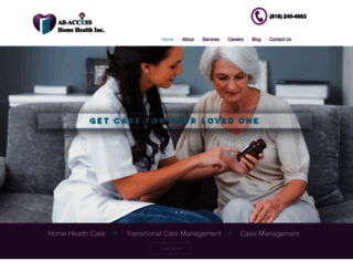 allaccesshomehealth.com screenshot
