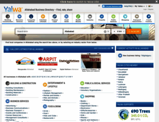 allahabad.yalwa.in screenshot