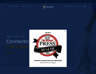 allaireelderlaw.com screenshot