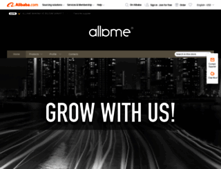 allame.trustpass.alibaba.com screenshot