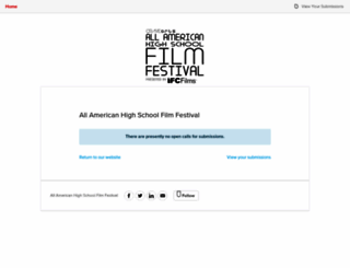 allamericahighschoolfilmfestival.submittable.com screenshot