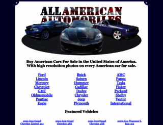 allamericanautomobiles.com screenshot