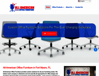 allamericanofficefurniture.com screenshot