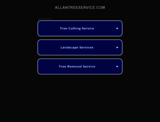 allantreeservice.com screenshot