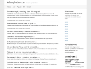 allanyheter.com screenshot