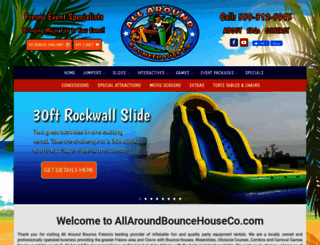 allaroundbouncehouseco.com screenshot