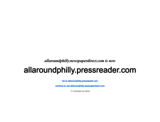 allaroundphilly.newspaperdirect.com screenshot