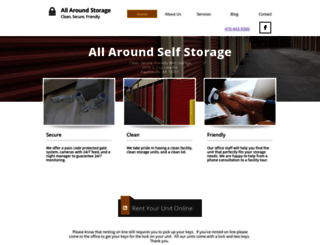 allaroundselfstorage.com screenshot