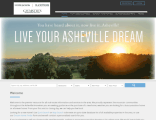 allashevillerealestate.com screenshot