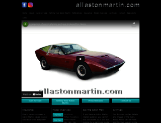 allastonmartin.com screenshot