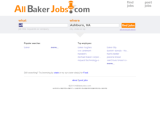 allbakerjobs.com screenshot