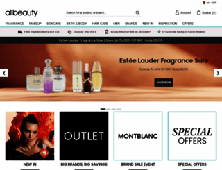 allbeauty.com screenshot