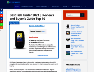 allbestfishfinder.com screenshot