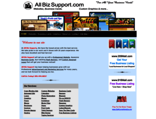 allbizsupport.com screenshot