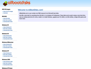 allbootdisks.com screenshot