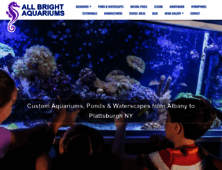 allbrightaquariums.com screenshot