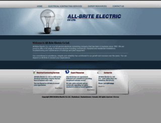 allbriteelectric.ca screenshot