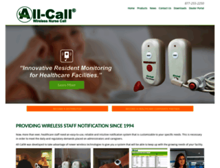 allcallnursecall.com screenshot